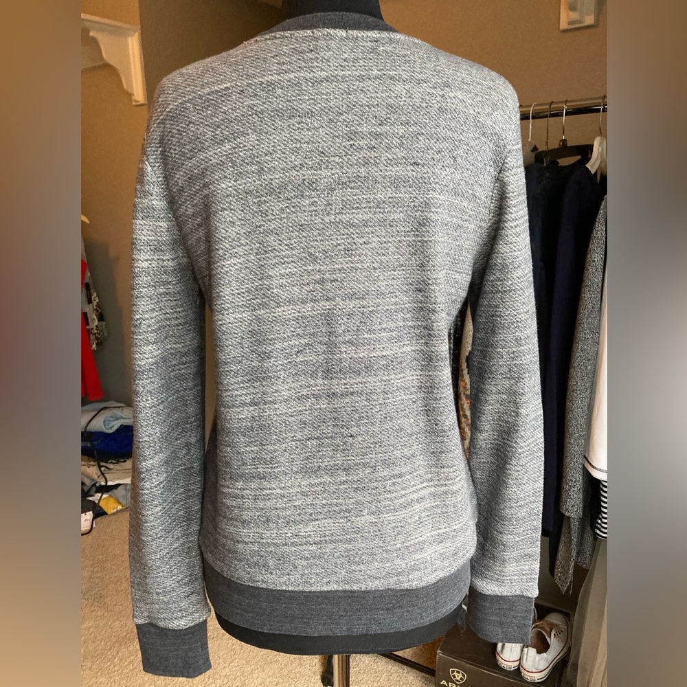 J Crew size small sweatshirt with metallic detailing - Picture 4 of 10